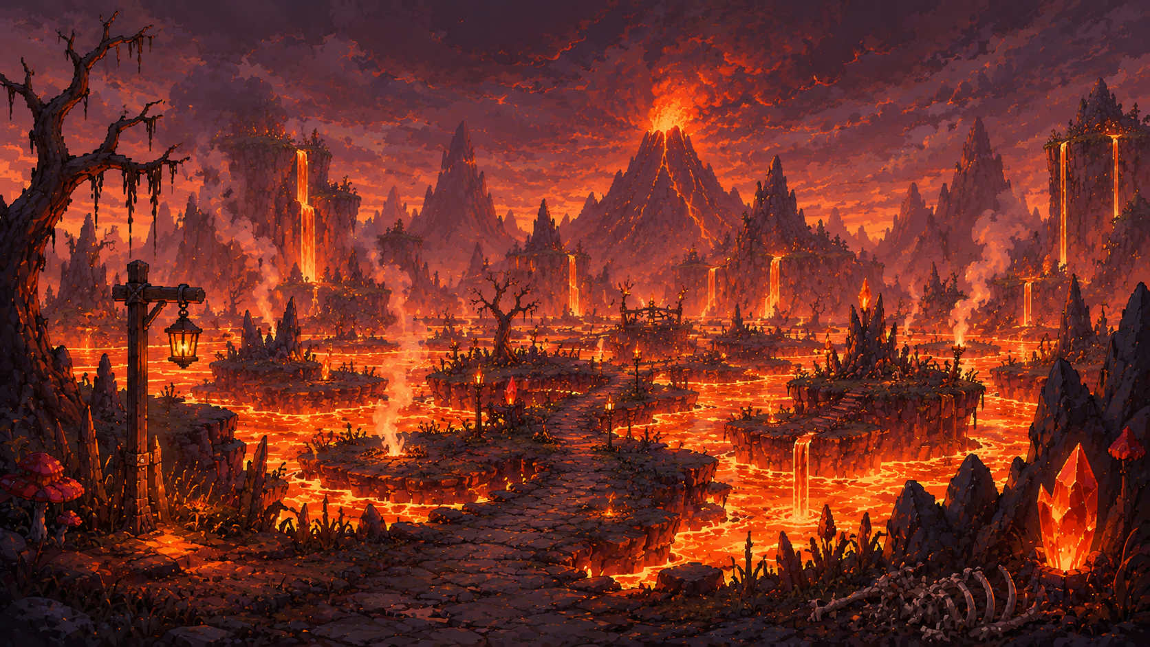 🔥 Lava Swamps
